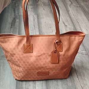 Dooney & Bourke Brown Monogram Tote